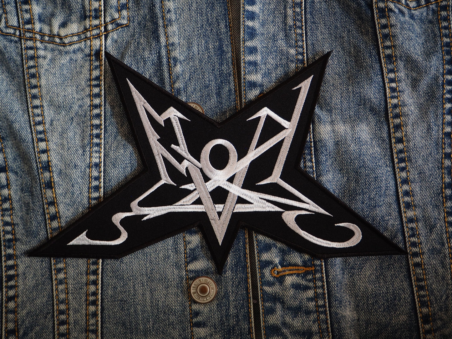 Summoning Black Metal Embroidered Patch