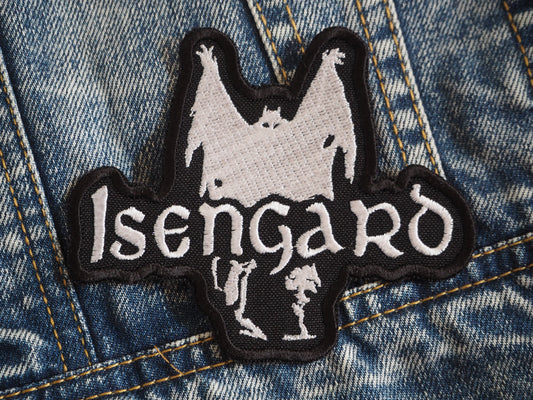 Isengard Darkthrone Norway Black Metal Embroidered Patch