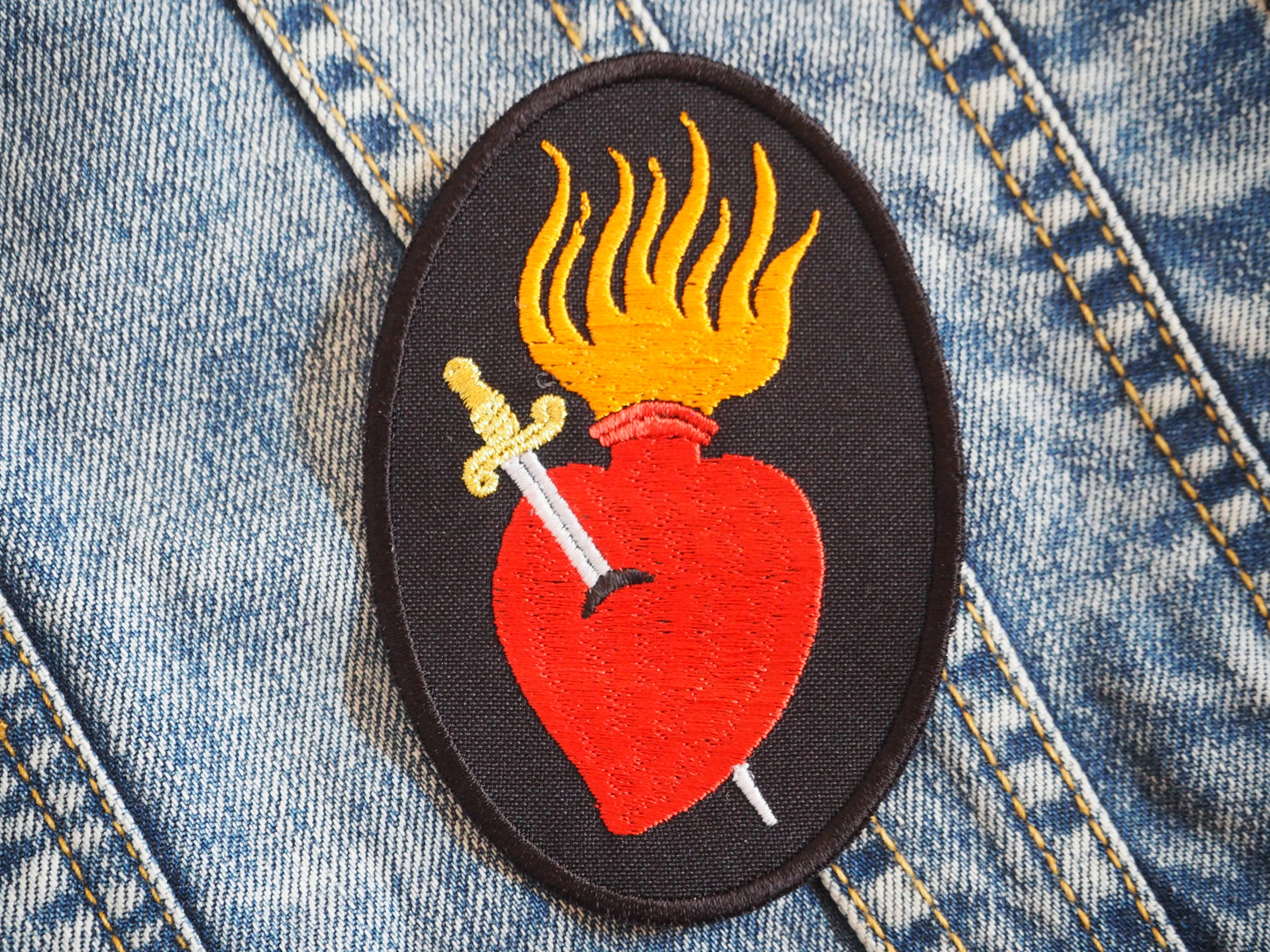 Occult Heart & Sword Patch