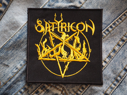 Satyricon Black Metal Norway Embroidered Patch