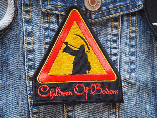 Children Of Bodom Death Black Metal Embroidered Shaped Patch