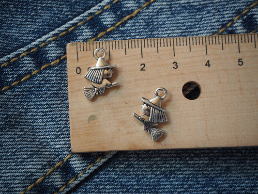 Witch Metal Pendant