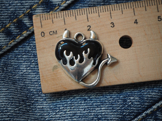 Gothic Devil Metal Pendant
