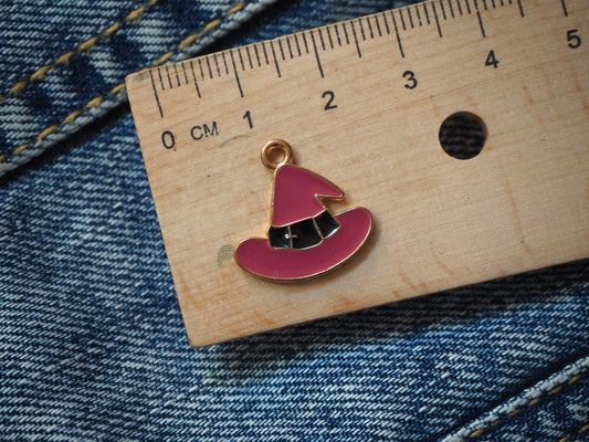Witch Hat Keller Synth Metal Pendant