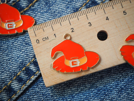 Witch Hat Keller Synth Metal Pendant