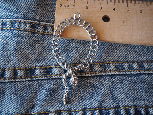 Snake Metal Pendant
