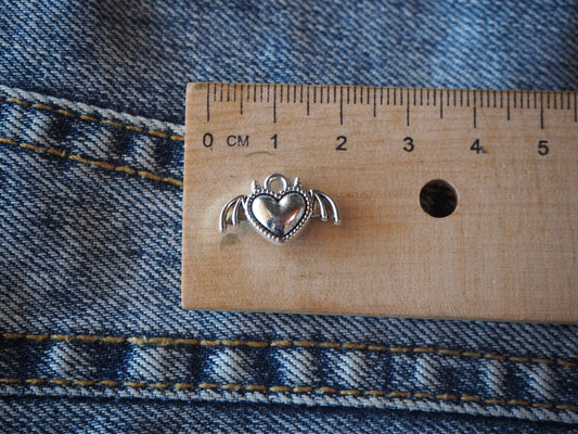 Devil Heart MINI Metal Pendant