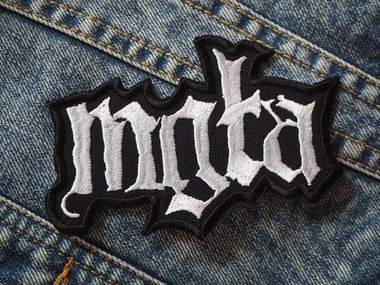 Mgla Black Metal Embroidered Patch
