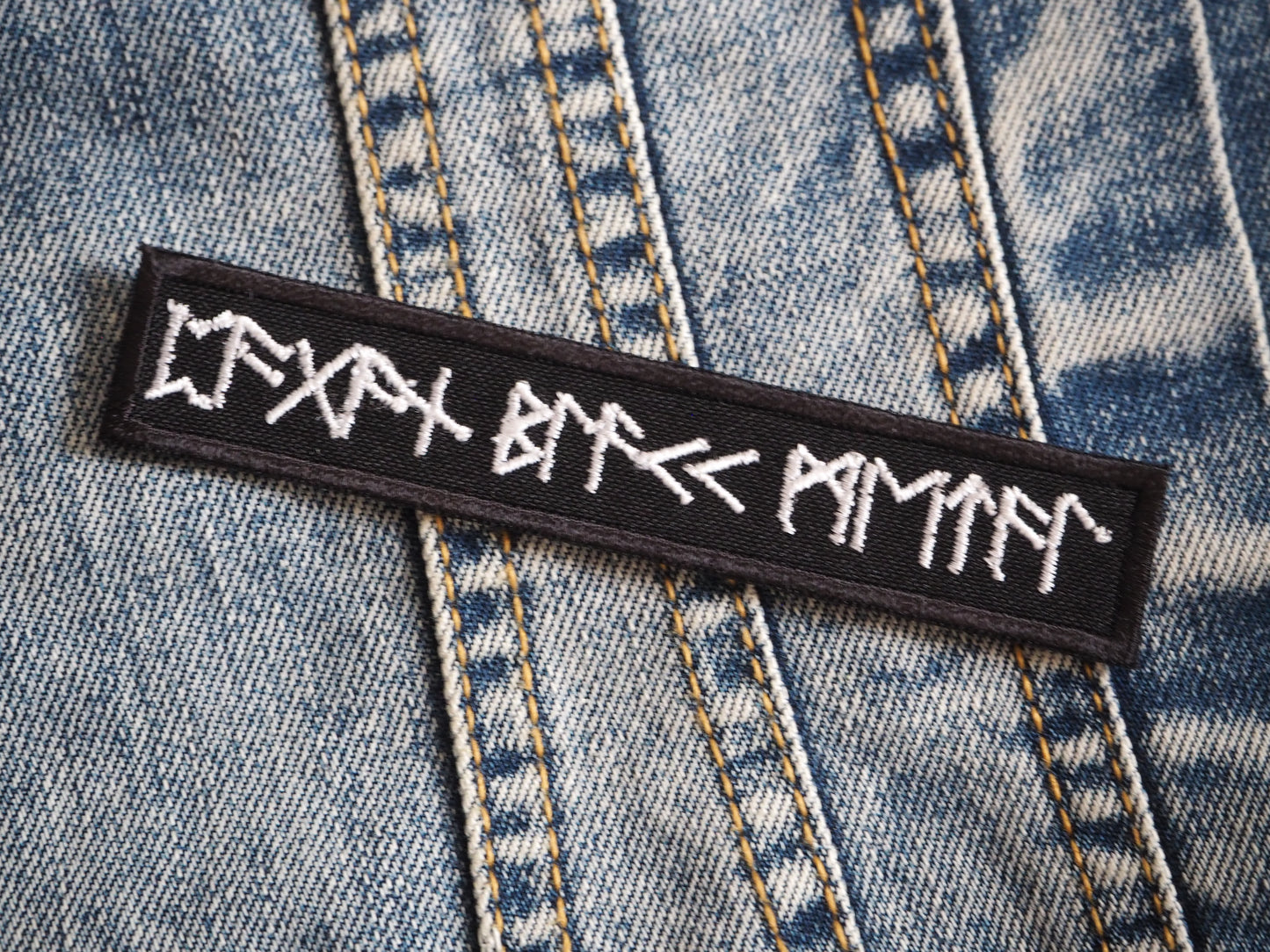 Pagan Black Metal Embroidered Patch