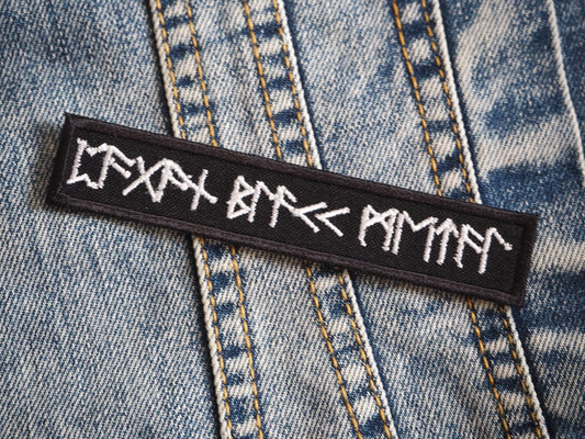 Pagan Black Metal Embroidered Patch