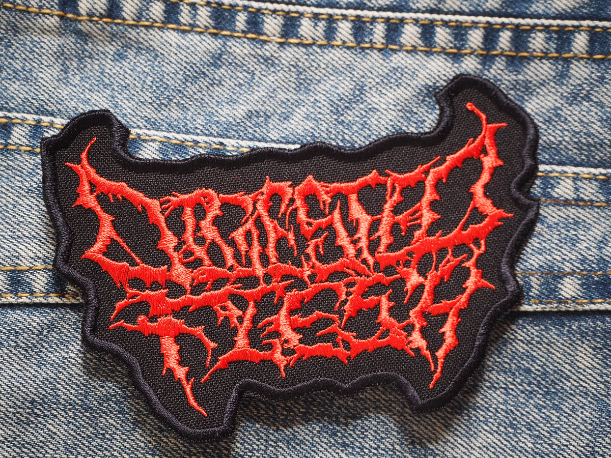 Death Metal Digested Embroidered Patch