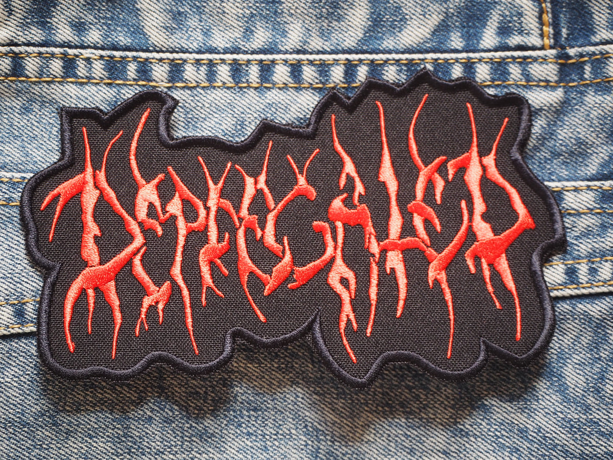 Death Metal Deprecated Embroidered Patch