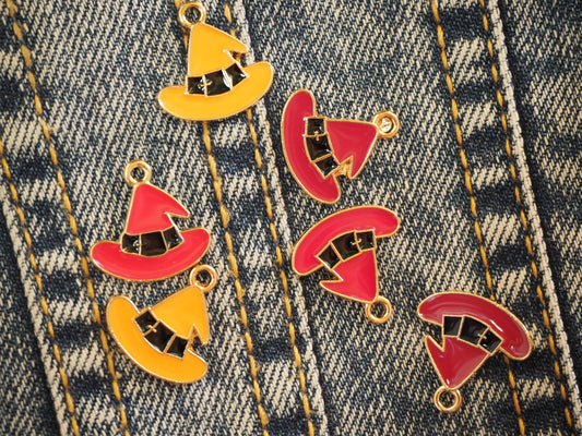 Witch Hat Keller Synth Metal Pendant