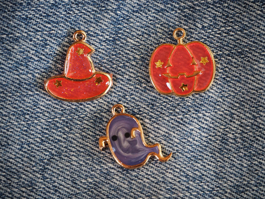 Helloween Awesome Transparent Metal pendant