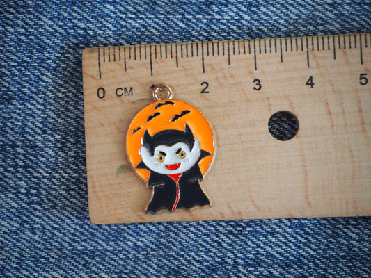 Dracula metal pendant