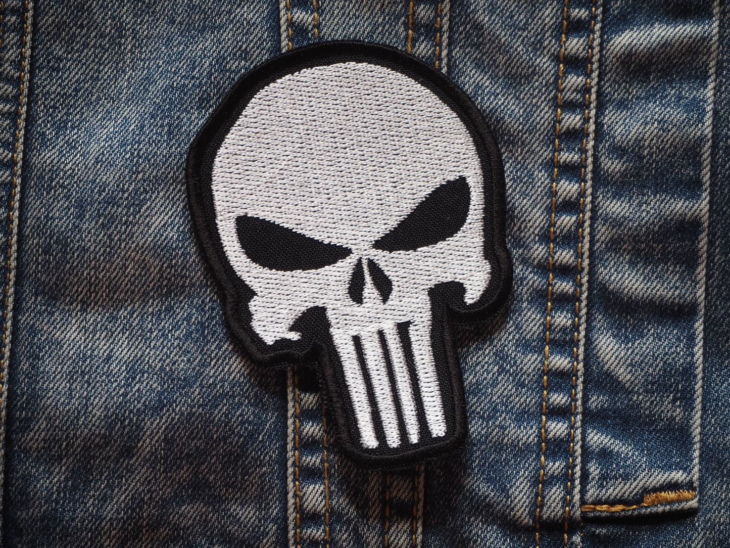 Punisher Skull Embroidered Patch