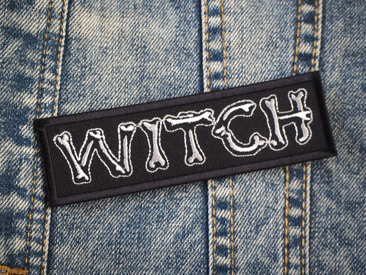 Witch Occult Embroidered Patch