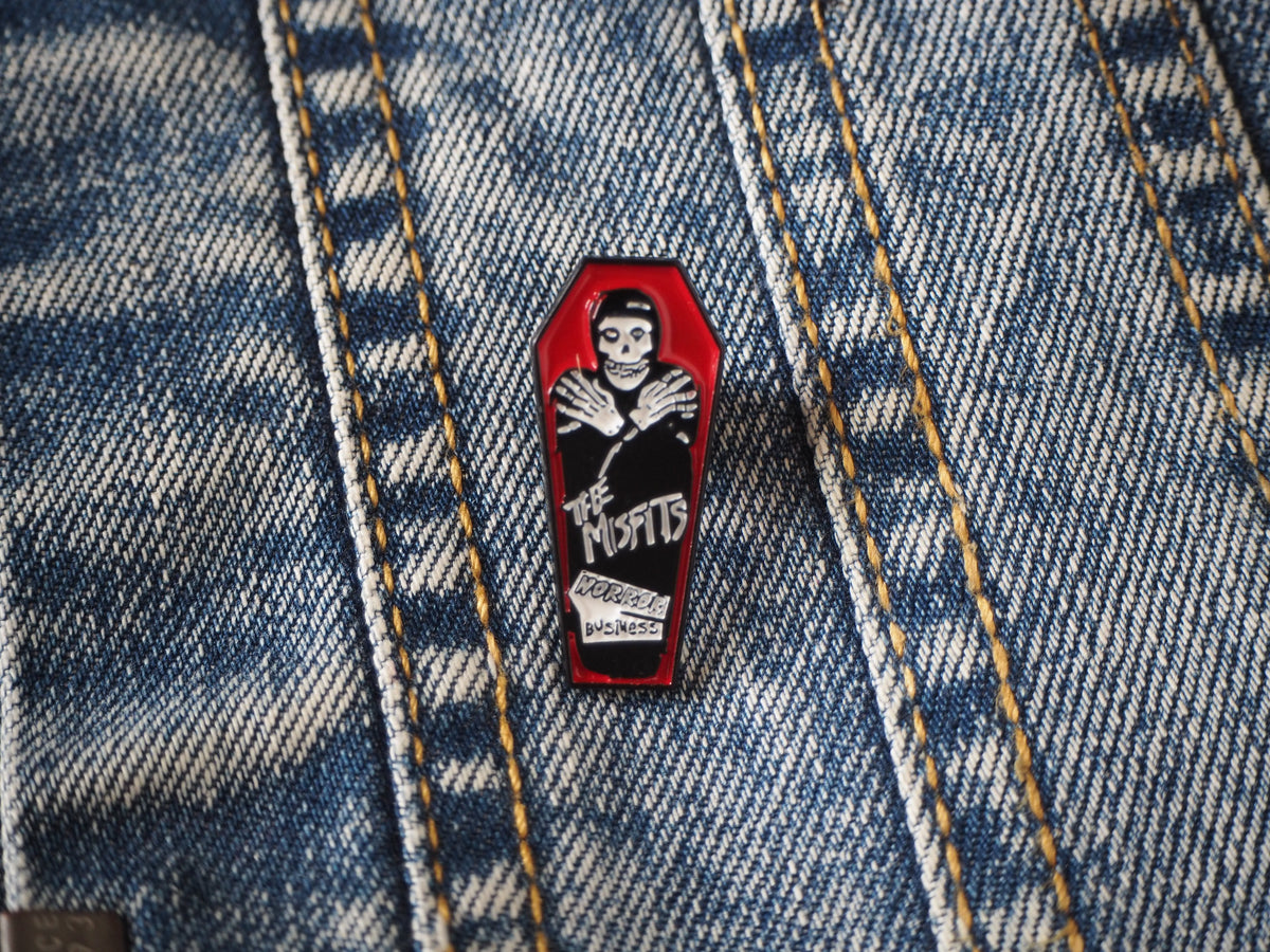 Punk Enamel Metal Pin