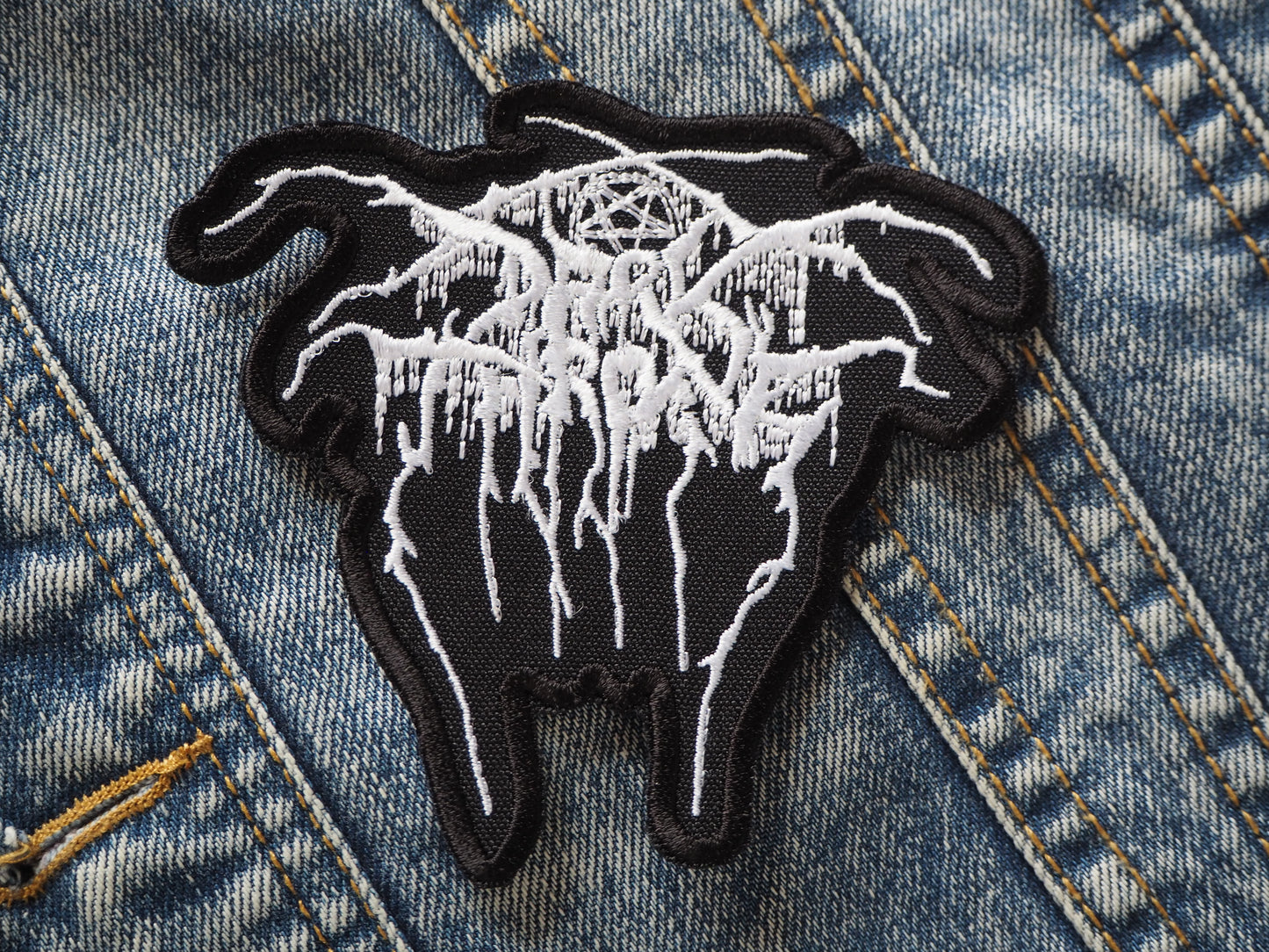 Embroidered Norwegian Black Metal Patch