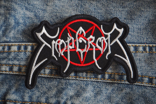 Atmospheric Black Metal Embroidered patch