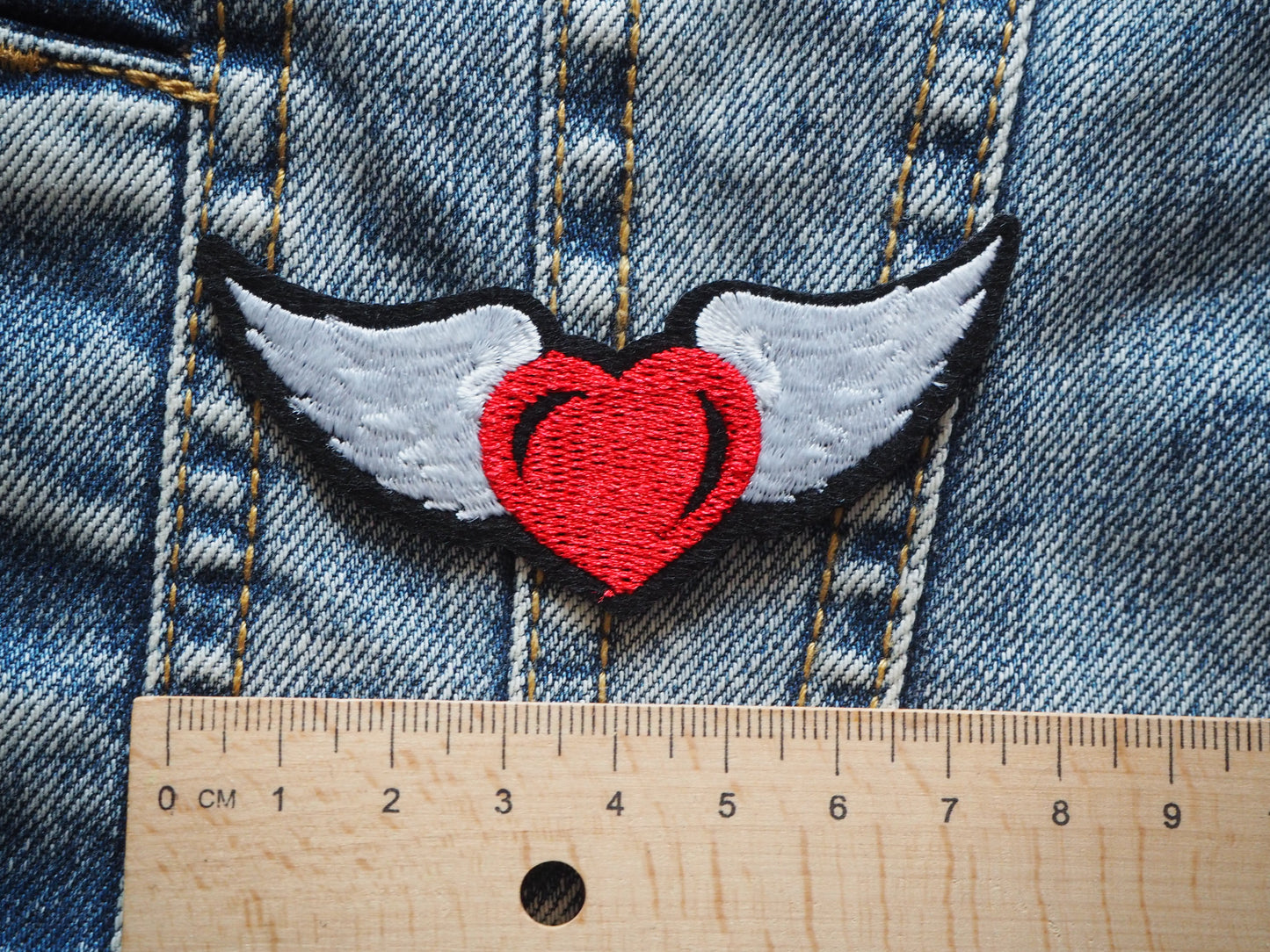 Heart & Wings Patch