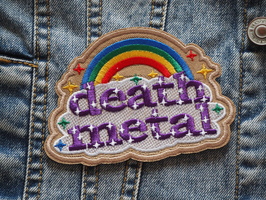 Death Metal Unicorn Patch