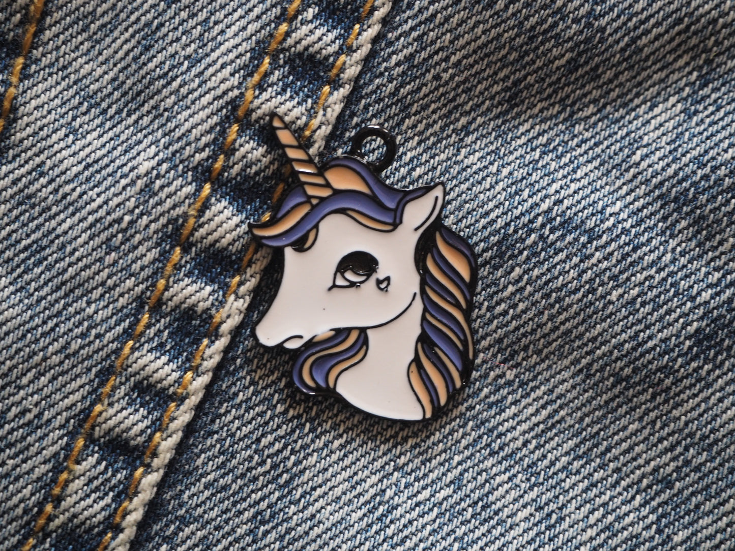 Unicorn Metal Pendant