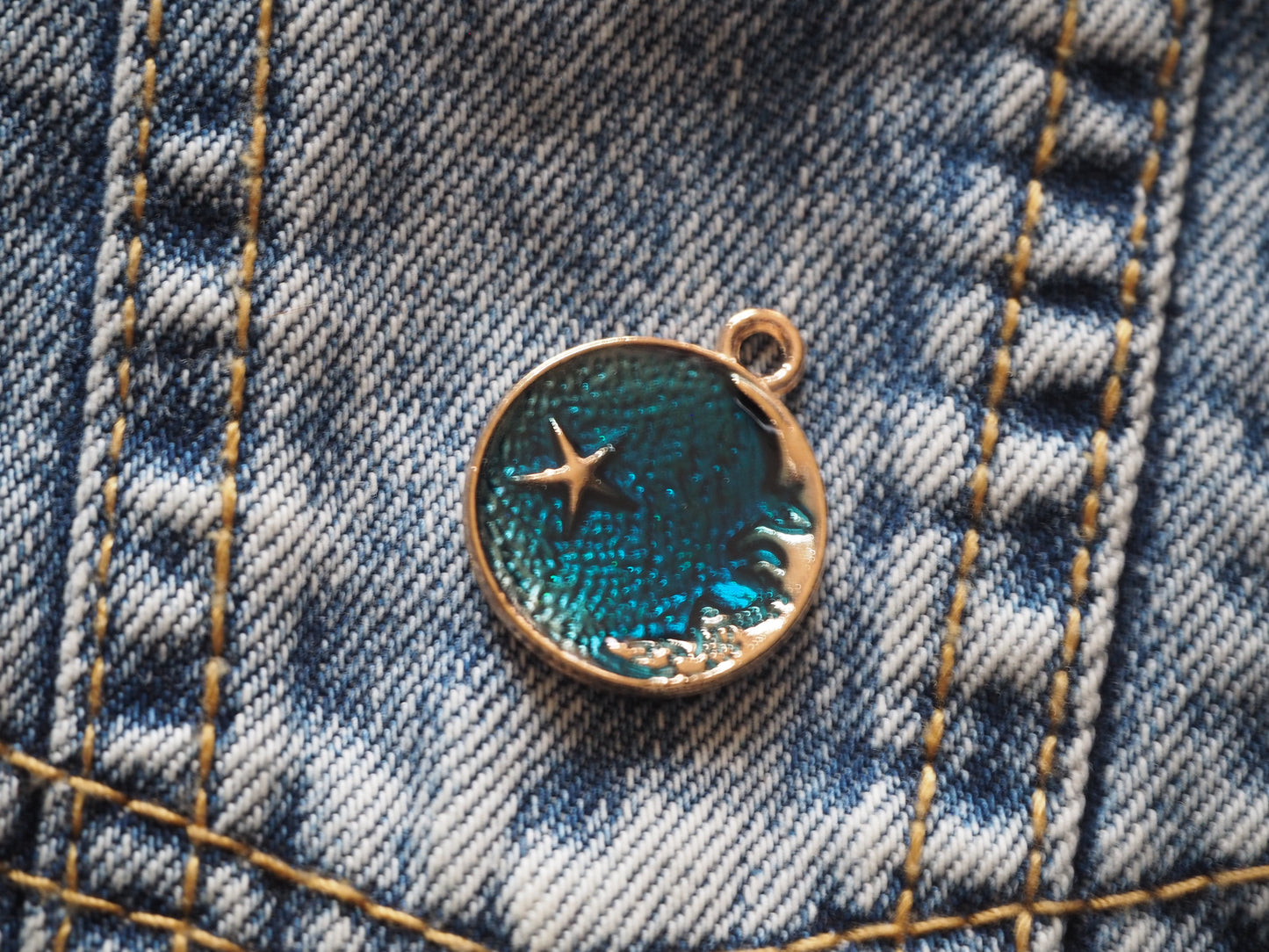 Magick Moon Metal Pendant