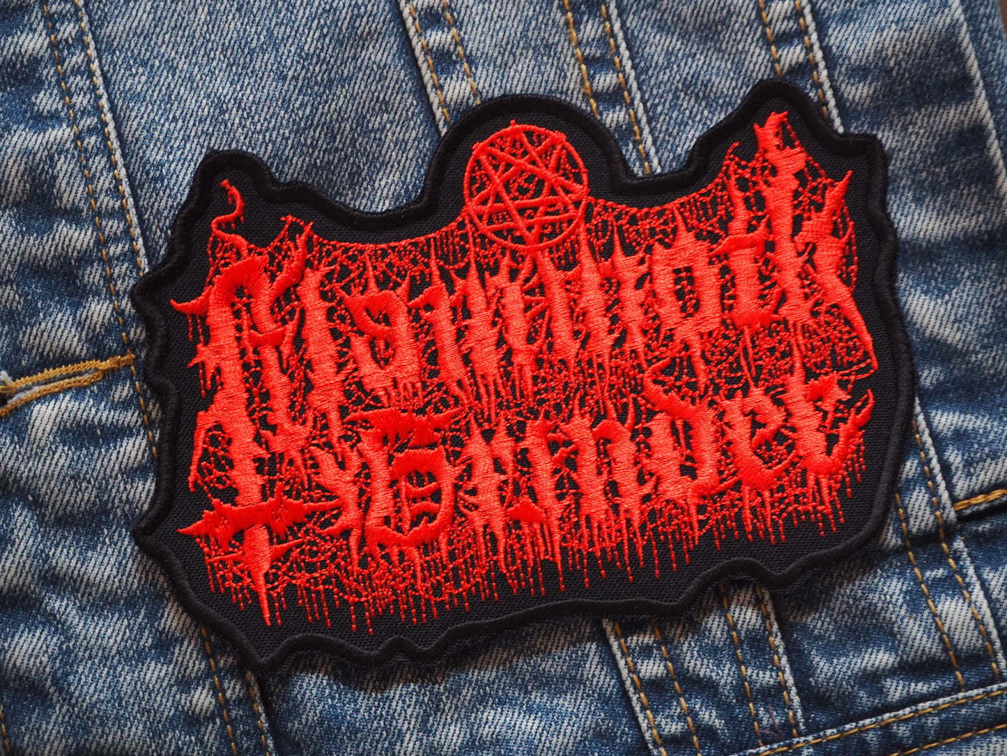 Goat Black Thrash Death Metal Embroidered Patches