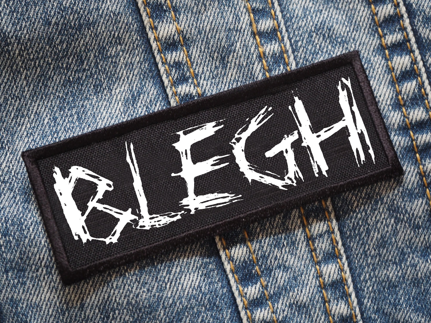 Blegh MetalCore NuMetal Embroidered patch