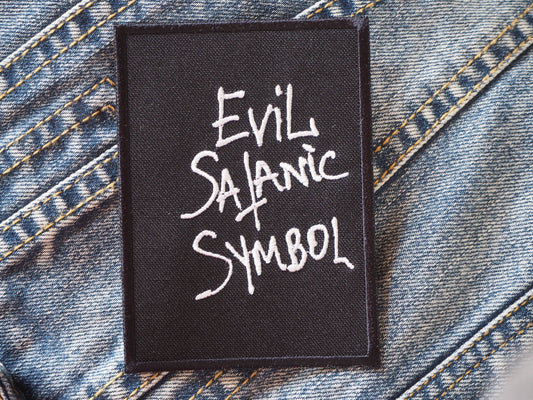 EVlL SATANlC SYMBOL :) Patch