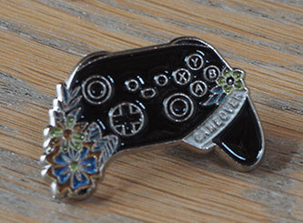 Retro Gaming Inspired Enamel Metal Pin
