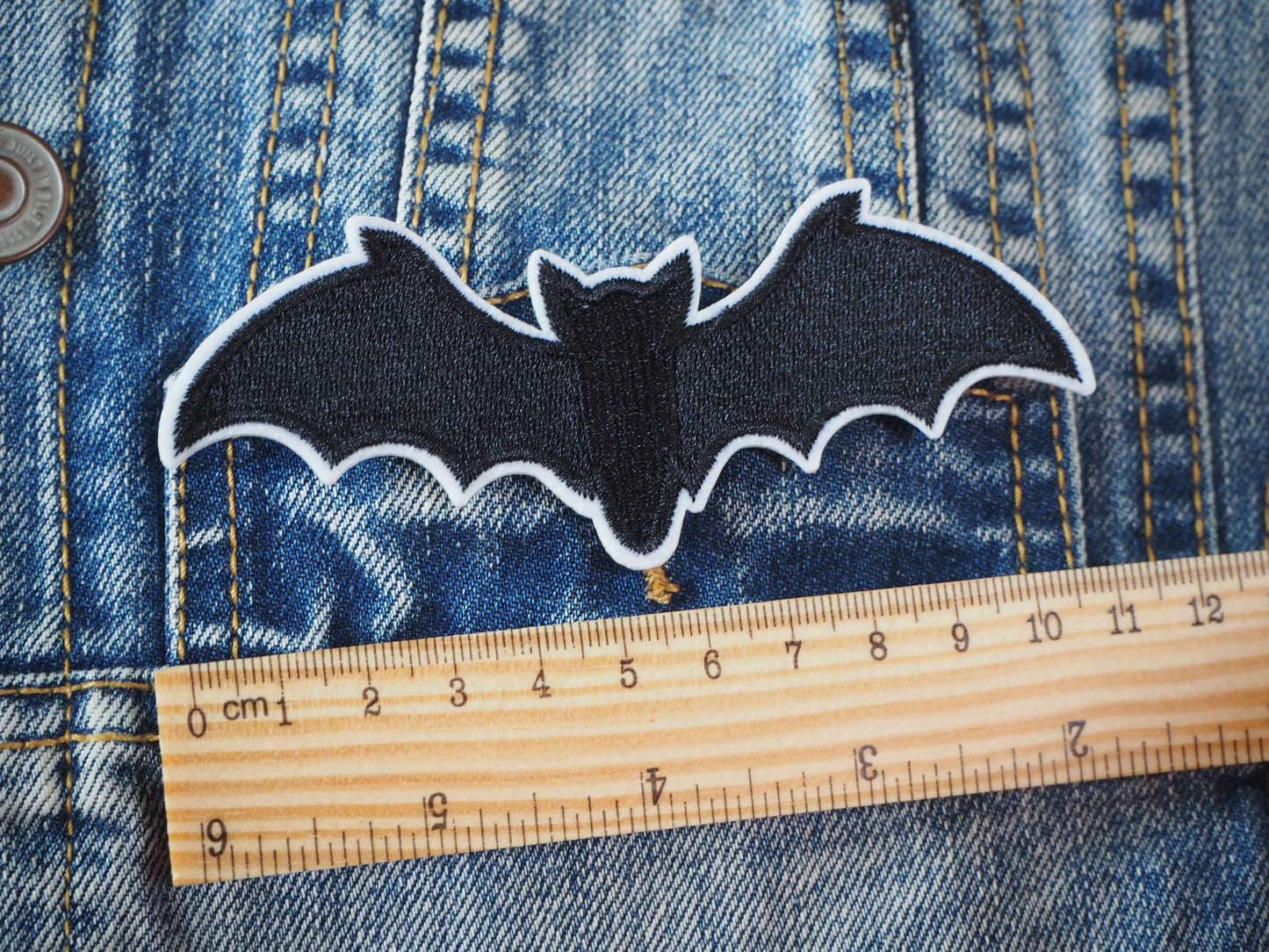 Vampyric Gothic Symbol Embroidered patch