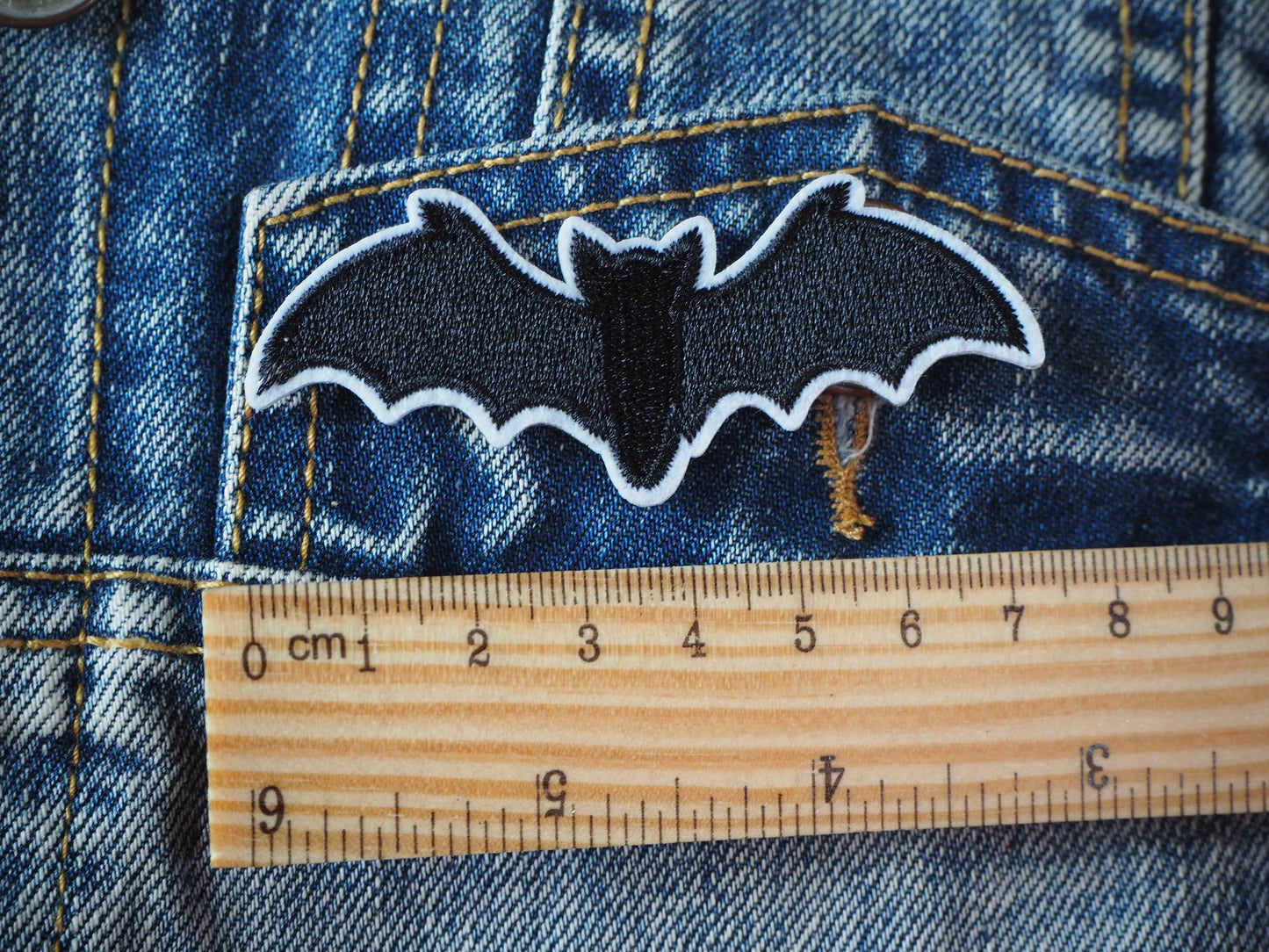Vampyric Gothic Symbol Embroidered patch