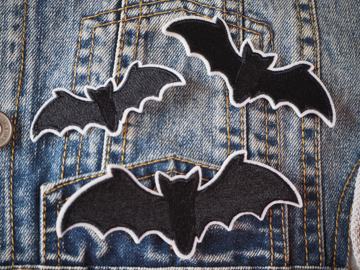 Vampyric Gothic Symbol Embroidered patch