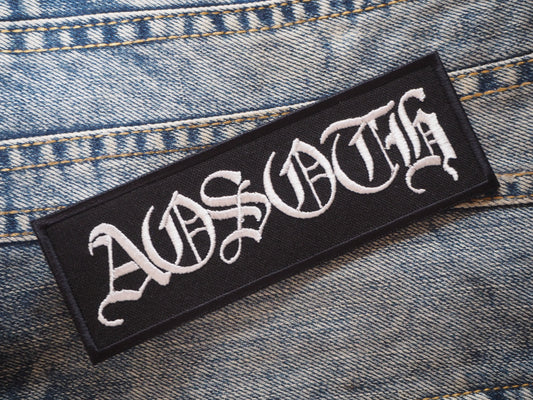 Black Metal France Embroidered Patch