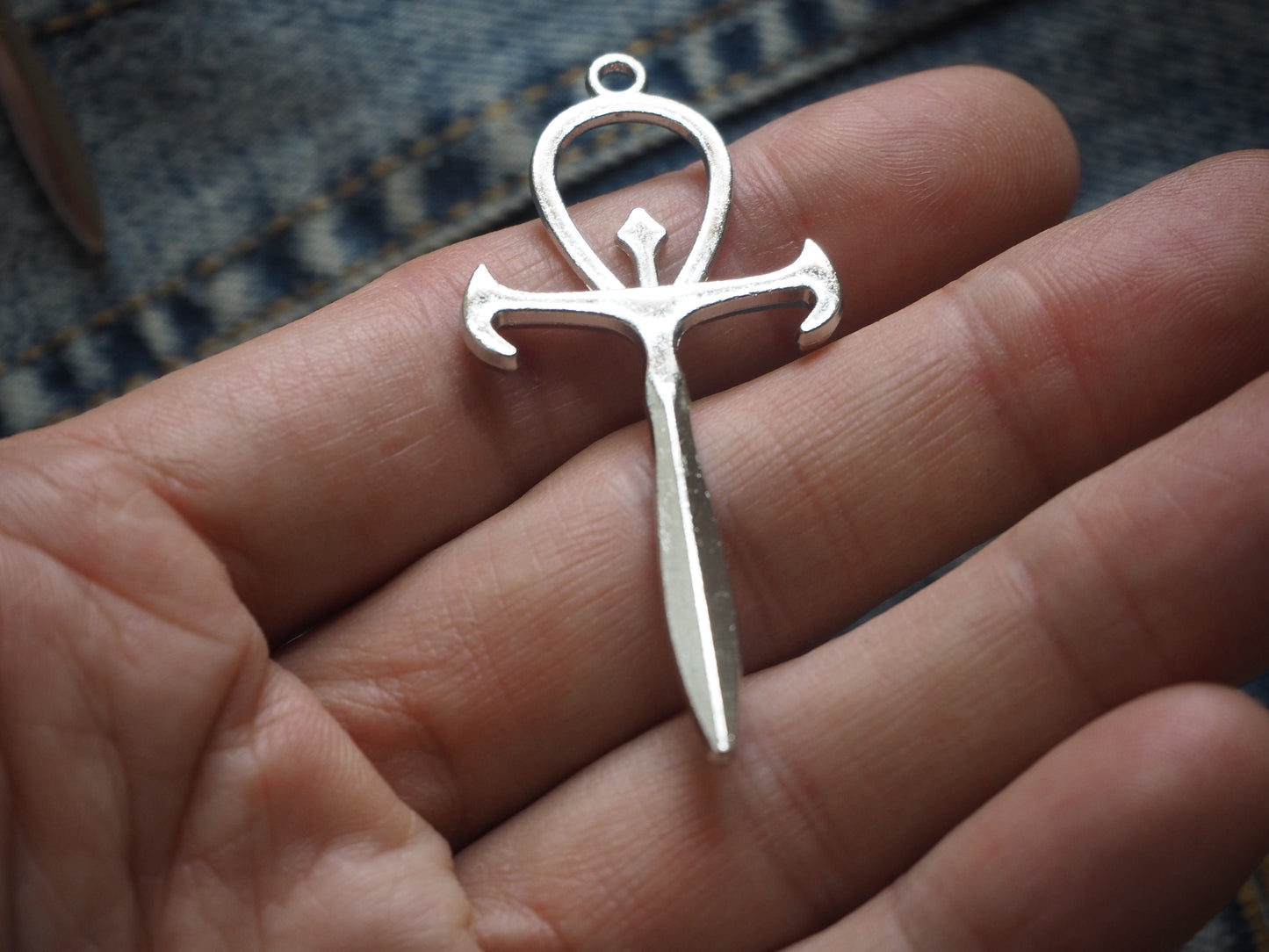Ankh Vampyric Gothic Symbol Metal Pendant