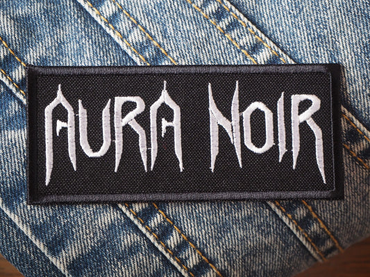 Aura Noir Black Metal Embroidered Patch