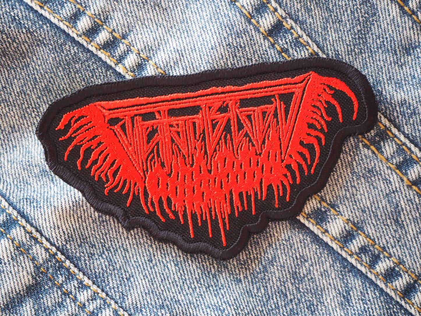 Goat Black Thrash Death Metal Embroidered Patches