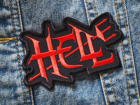 Hell Embroidered Patch