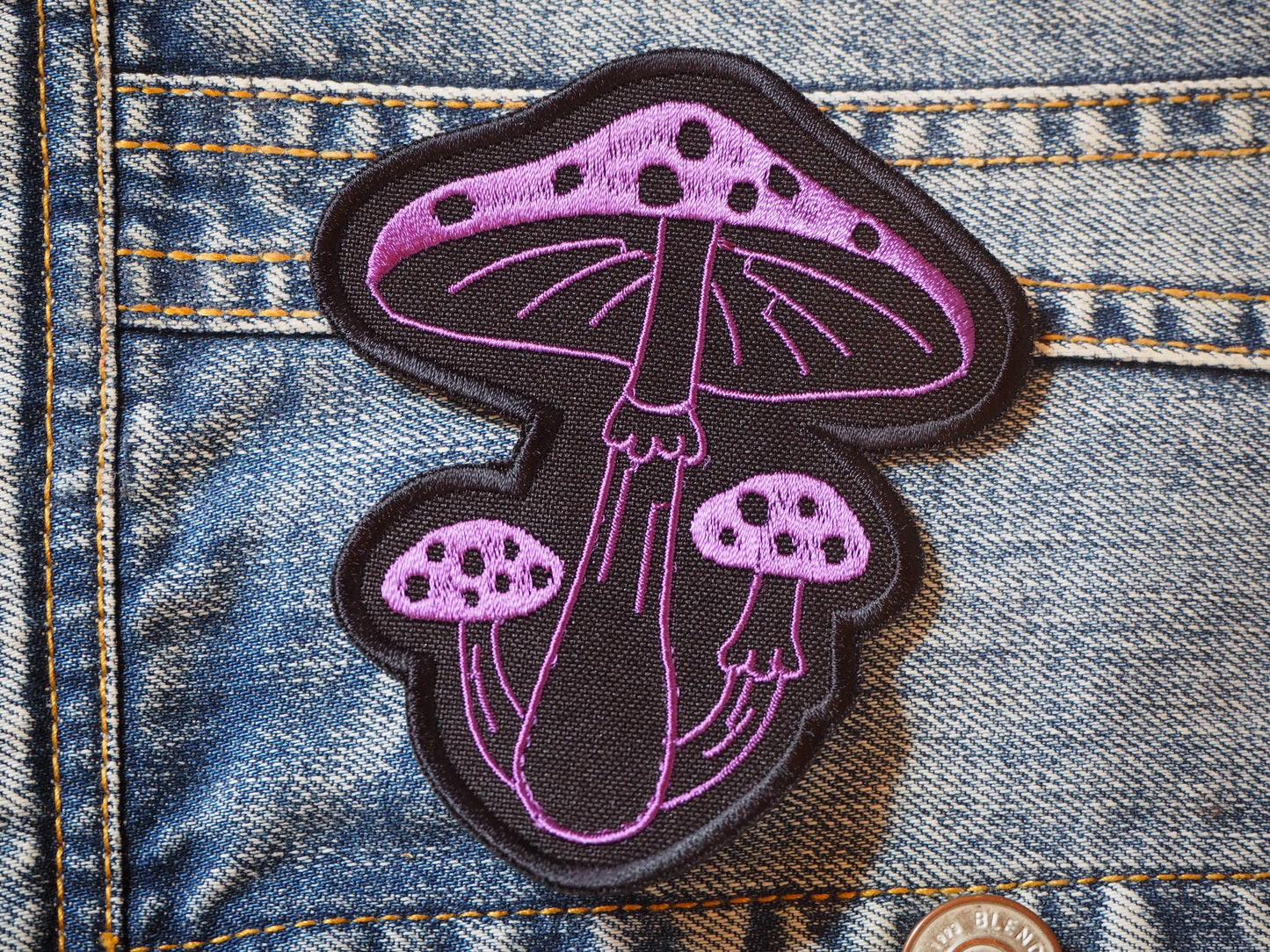 Forest Mushrооm Stoner Doom Metal Patch