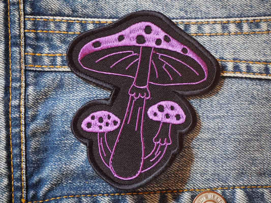 Forest Mushrооm Stoner Doom Metal Patch