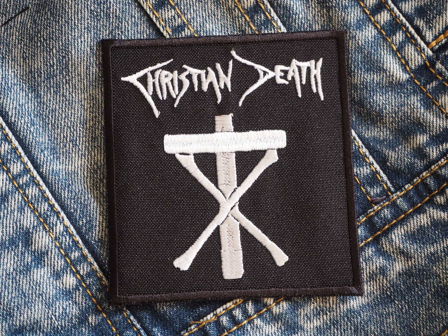 Gothic Rock Icon Ebroidered Patch