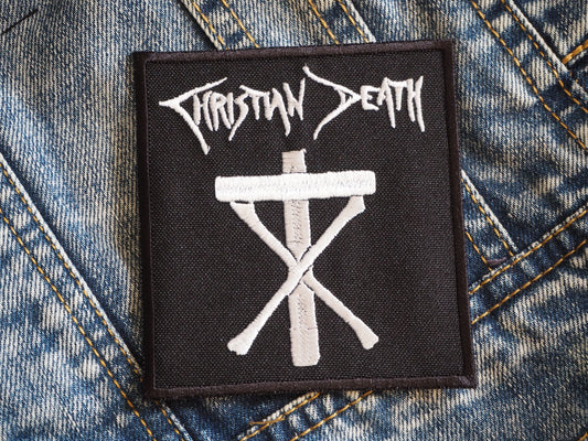 Gothic Rock Icon Ebroidered Patch