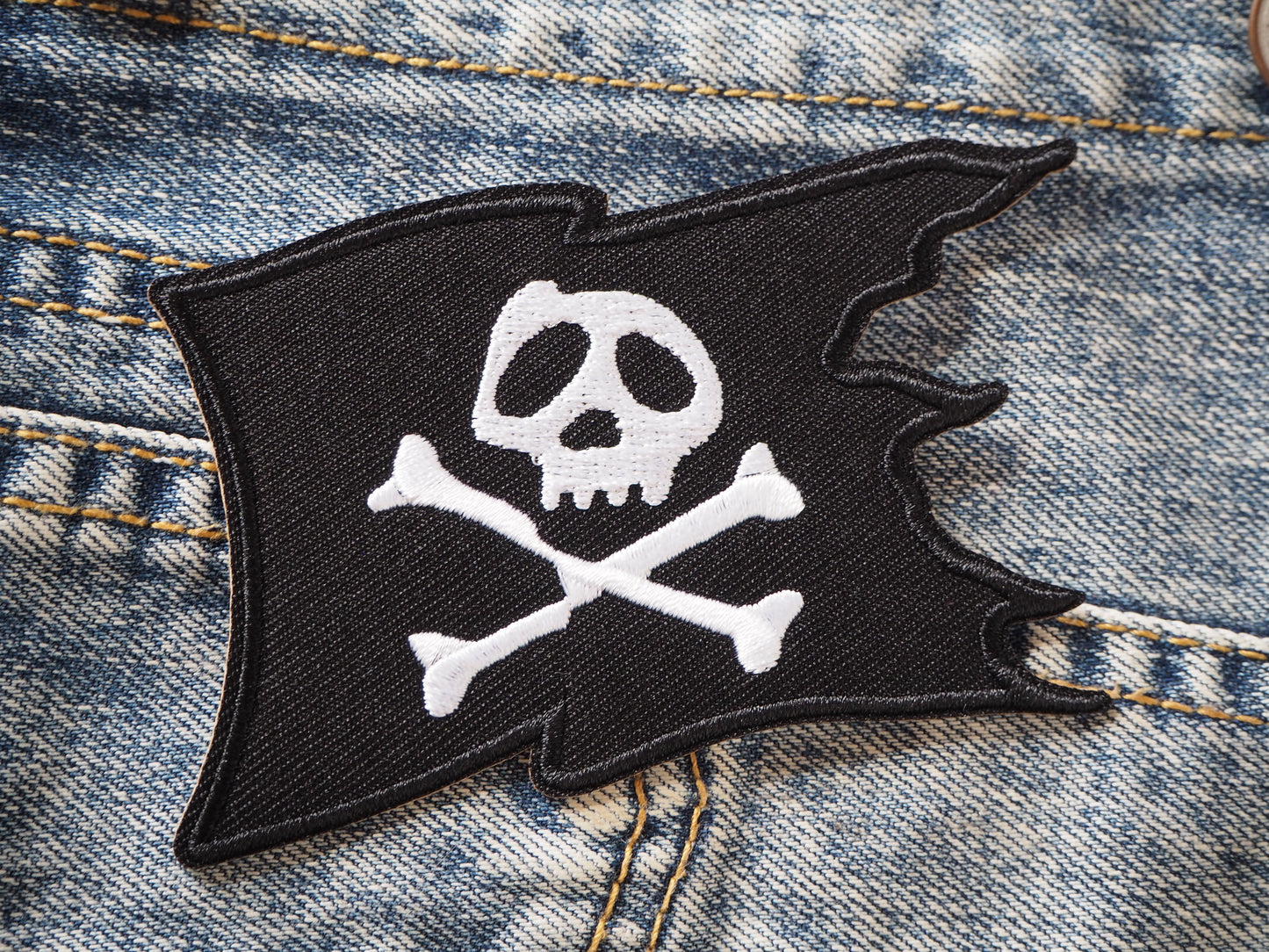 SKULL Embroidered patch