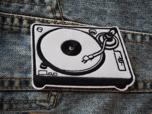 MUSIC ON VINYL inspired patch