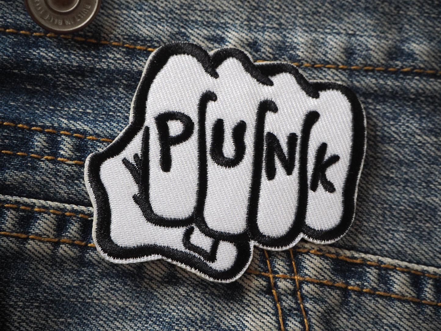 PUNK Embroidered patch