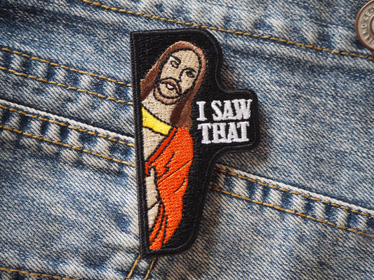 I SAW THAT funny (hook-on) patch