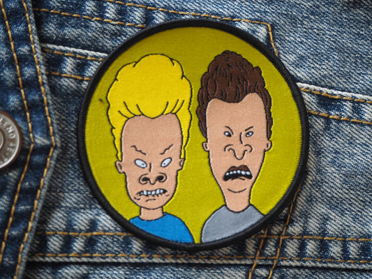 Funny Heavy Metal inspired patch