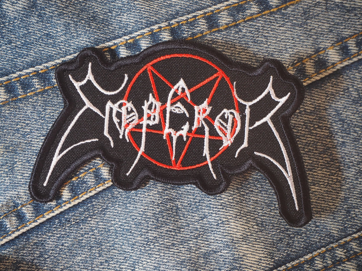 Atmospheric Black Metal Embroidered patch